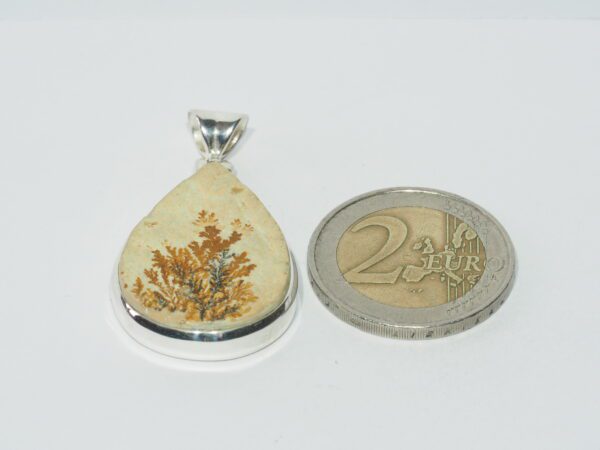 Pendentif n°7 Psilomélane dendrite & Argent 925 – Image 9