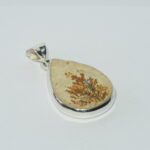 Pendentif n°7 Psilomélane dendrite & Argent 925 – Image 5