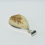 Pendentif n°7 Psilomélane dendrite & Argent 925 – Image 7