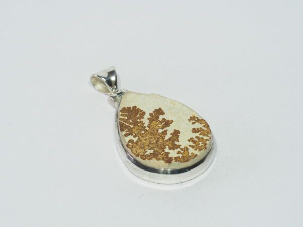 Pendentif n°8 Psilomélane dendrite & Argent 925 – Image 5