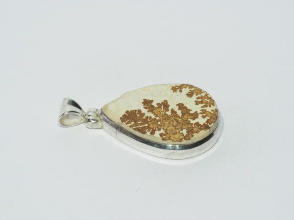 Pendentif n°8 Psilomélane dendrite & Argent 925 – Image 6