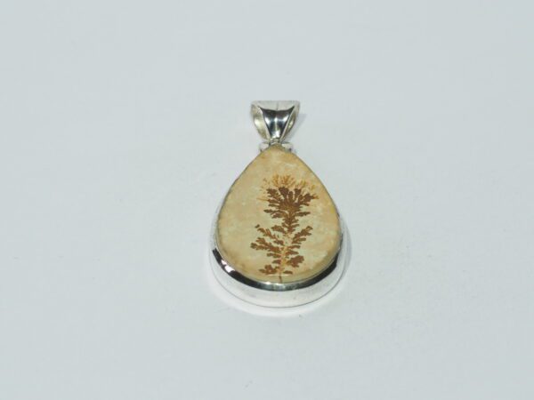 Pendentif n°9 Psilomélane dendrite & Argent 925 – Image 3