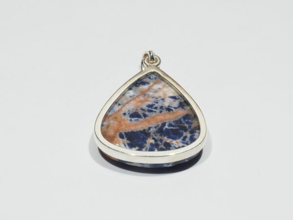 Pendentif n°1 Sodalite & Argent 925 – Image 4