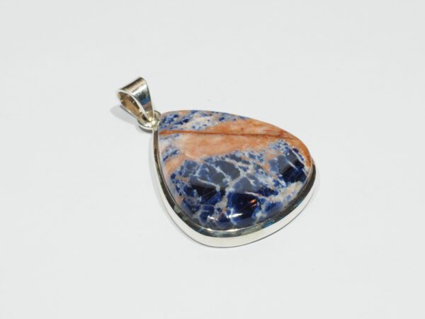 Pendentif n°1 Sodalite & Argent 925 – Image 5