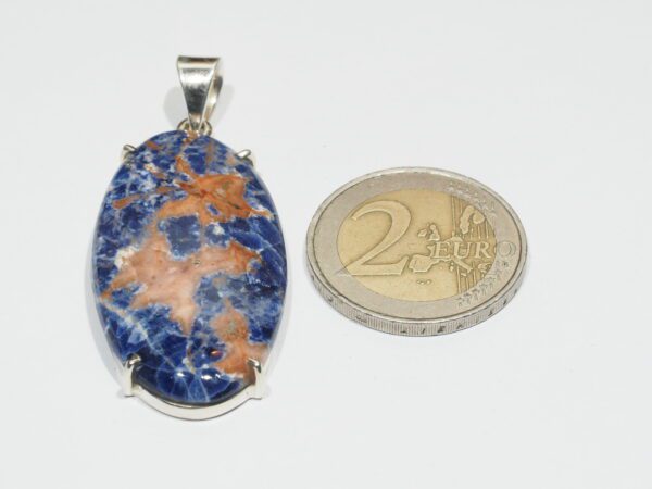 Pendentif n°3 Sodalite & Argent 925 – Image 11