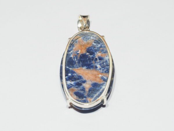 Pendentif n°3 Sodalite & Argent 925 – Image 4