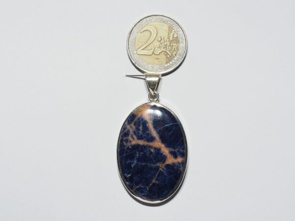 Pendentif n°5 Sodalite & Argent 925 – Image 12