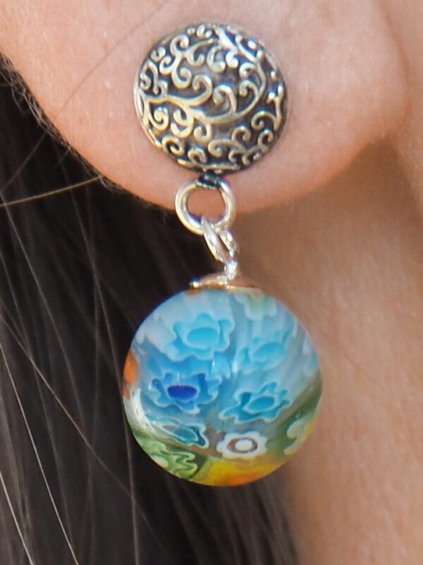 Boucle d'oreille argent 925