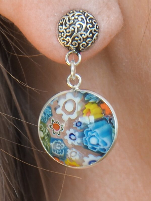 Boucle d'oreille argent 925