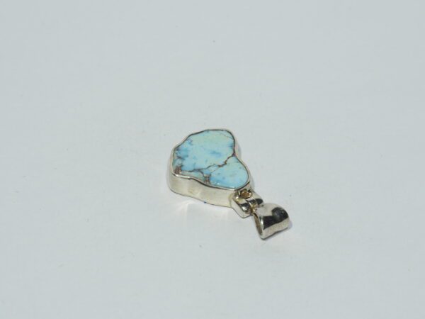 Pendentif n°20 Turquoise Kazakhstan & Argent 925 – Image 9
