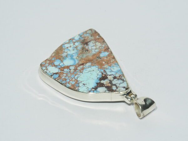 Pendentif n°22 Turquoise du Kazakhstan  & Argent 925 – Image 9