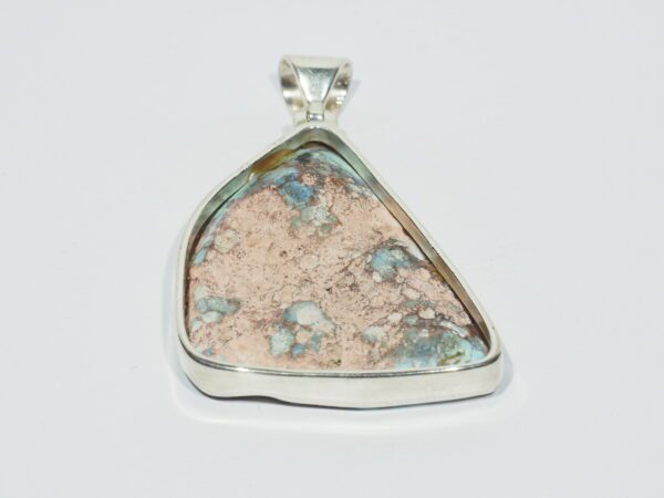 Pendentif n°22 Turquoise du Kazakhstan  & Argent 925 – Image 4