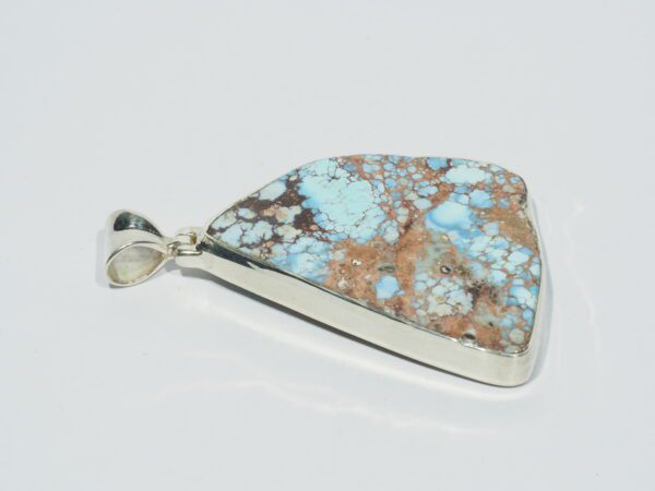 Pendentif n°22 Turquoise du Kazakhstan  & Argent 925 – Image 7