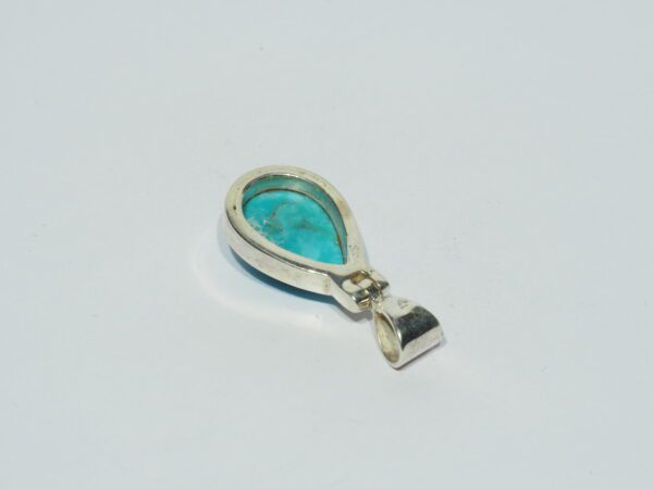 Pendentif n°23 Turquoise & Argent 925 – Image 10