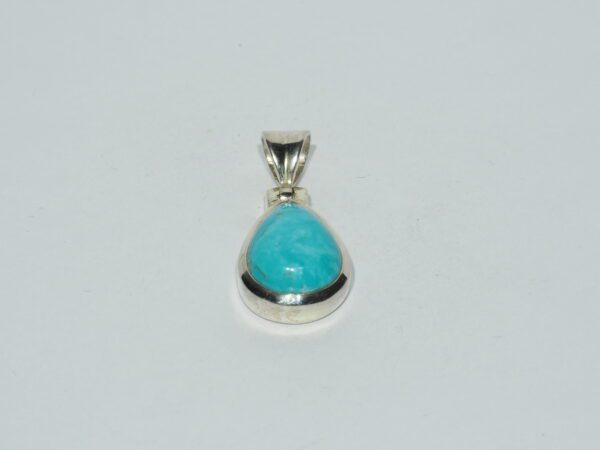 Pendentif n°23 Turquoise & Argent 925 – Image 3