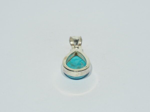 Pendentif n°23 Turquoise & Argent 925 – Image 4