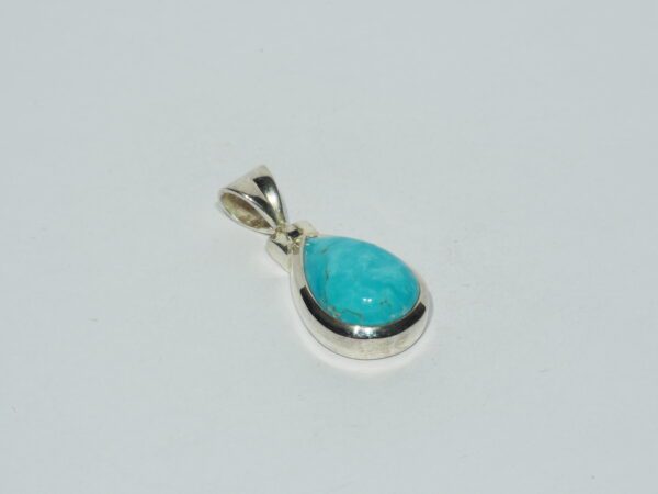 Pendentif n°23 Turquoise & Argent 925 – Image 5