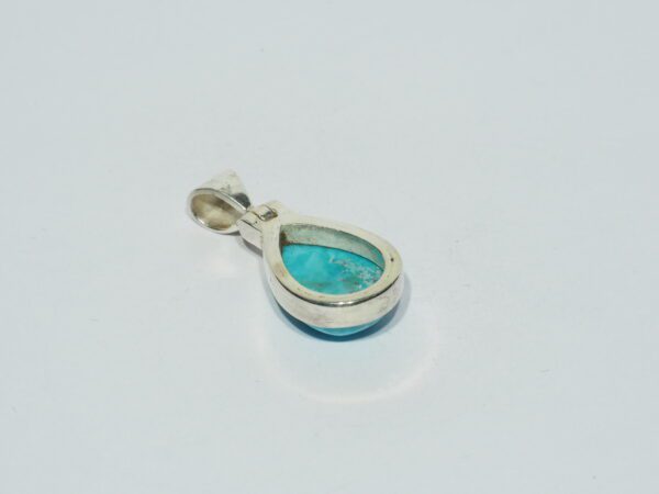 Pendentif n°23 Turquoise & Argent 925 – Image 6