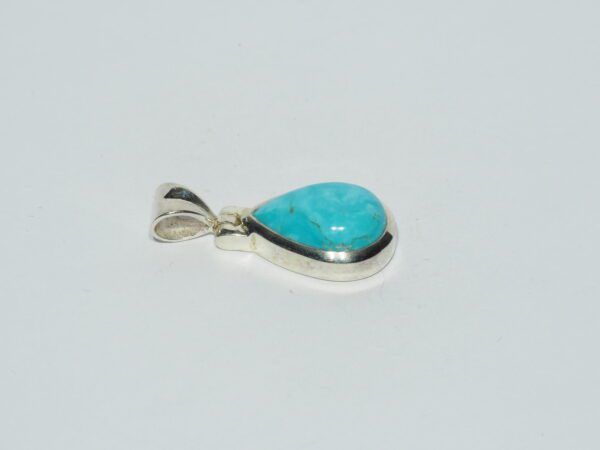 Pendentif n°23 Turquoise & Argent 925 – Image 7