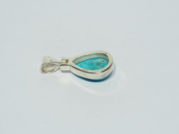 Pendentif n°23 Turquoise & Argent 925 – Image 8