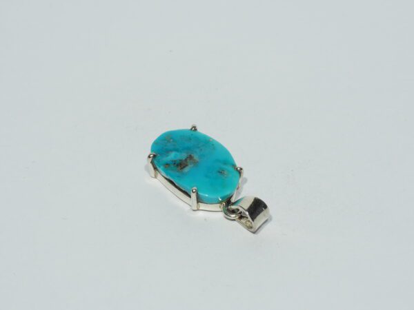 Pendentif n°24 Turquoise & Argent 925 – Image 9