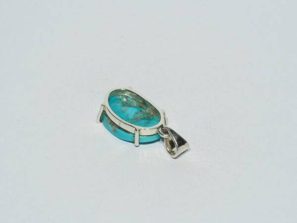 Pendentif n°24 Turquoise & Argent 925 – Image 10
