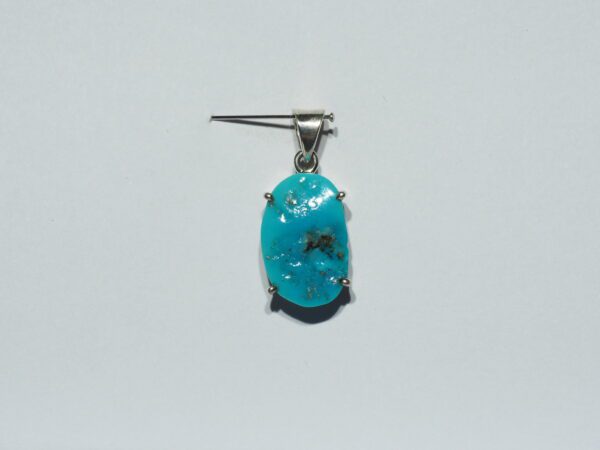 Pendentif n°24 Turquoise & Argent 925