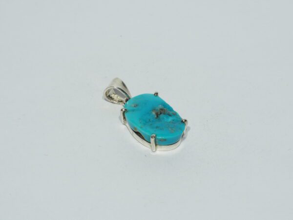 Pendentif n°24 Turquoise & Argent 925 – Image 5