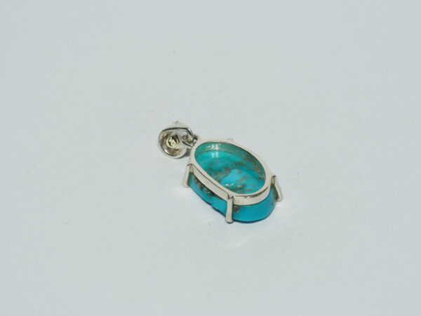 Pendentif n°24 Turquoise & Argent 925 – Image 6