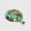 Pendentif n°18 Turquoise du Tibet & Argent 925 – Image 9