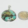 Pendentif n°18 Turquoise du Tibet & Argent 925 – Image 10