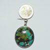 Pendentif n°18 Turquoise du Tibet & Argent 925 – Image 11