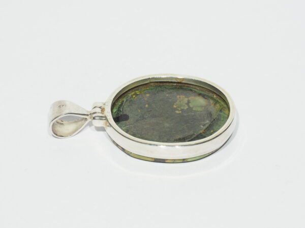 Pendentif n°19 Turquoise du Tibet & Argent 925 – Image 8