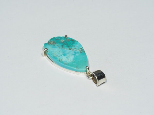 Pendentif n°2 Turquoise Pyrite & Argent 925 – Image 9