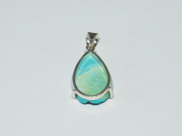 Pendentif n°2 Turquoise Pyrite & Argent 925 – Image 4