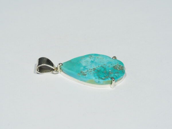 Pendentif n°2 Turquoise Pyrite & Argent 925 – Image 7