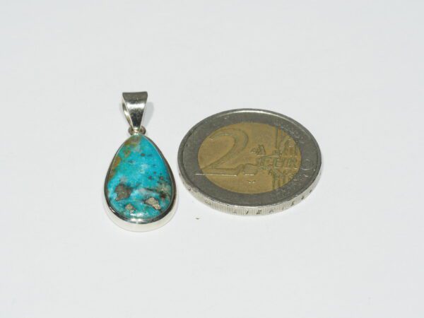 Pendentif n°5 Turquoise & Argent 925 – Image 11