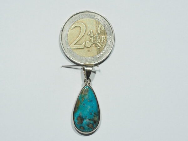 Pendentif n°5 Turquoise & Argent 925 – Image 12