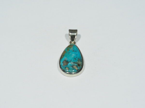 Pendentif n°5 Turquoise & Argent 925 – Image 3