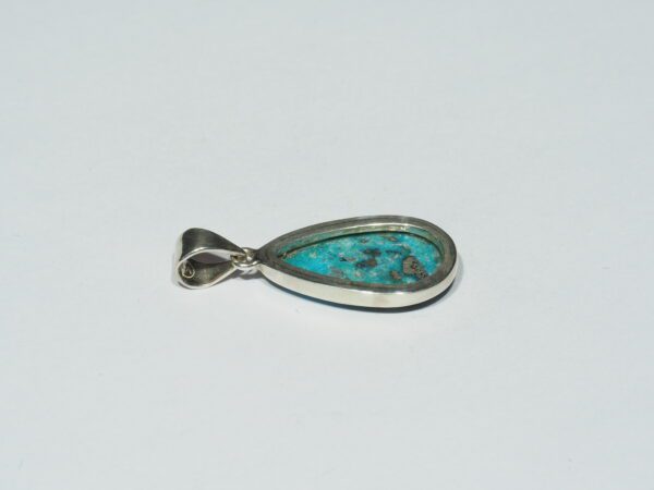 Pendentif n°5 Turquoise & Argent 925 – Image 8
