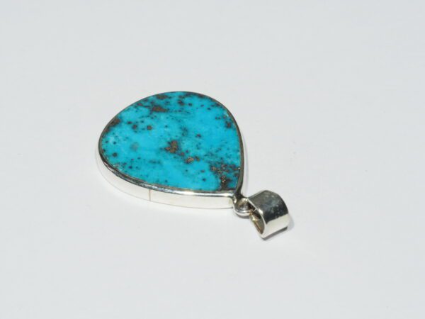 Pendentif n°6 Turquoise Pyrite & Argent 925 – Image 9