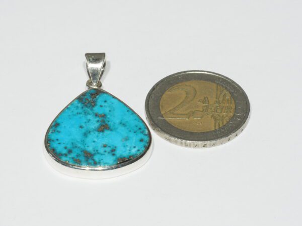 Pendentif n°6 Turquoise Pyrite & Argent 925 – Image 11