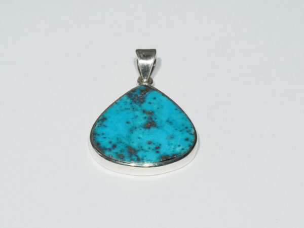 Pendentif n°6 Turquoise Pyrite & Argent 925 – Image 3
