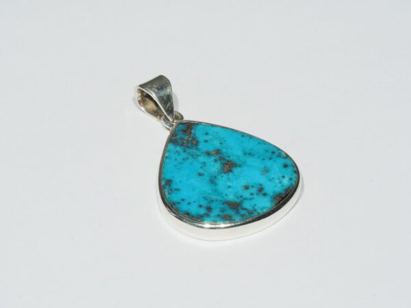 Pendentif n°6 Turquoise Pyrite & Argent 925 – Image 5