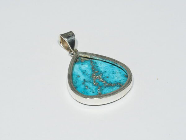 Pendentif n°6 Turquoise Pyrite & Argent 925 – Image 6