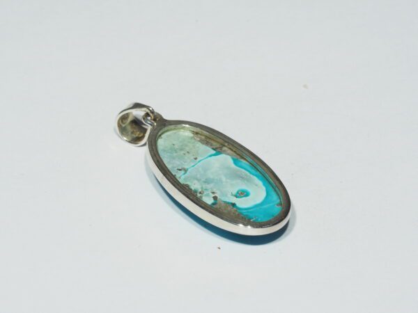 Pendentif n°7 Turquoise Pyrite & Argent 925 – Image 6