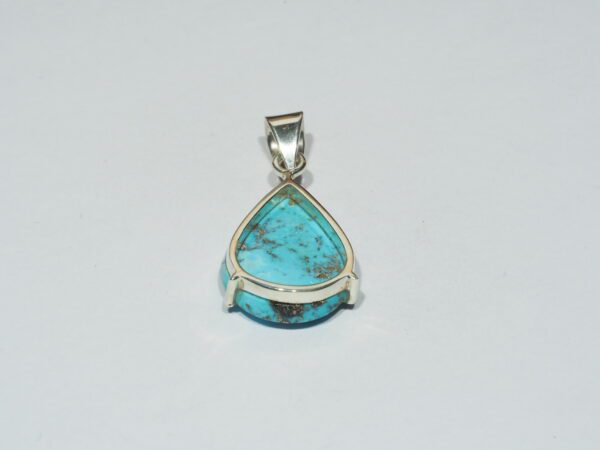 Pendentif n°9 Turquoise Pyrite & Argent 925 – Image 4