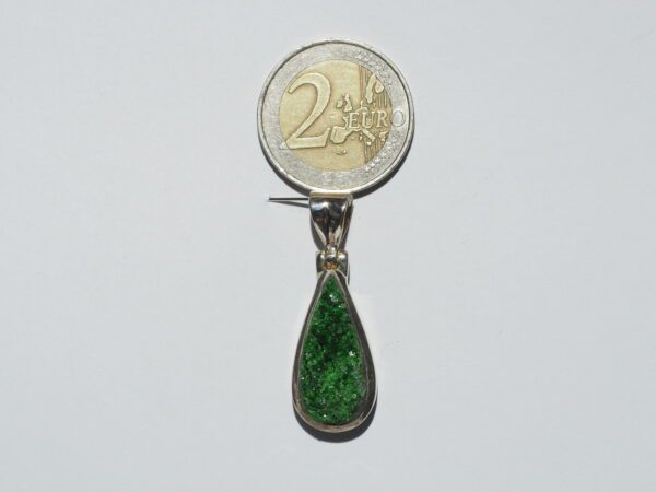Pendentif n°2 Uvarovite & Argent 925 – Image 11
