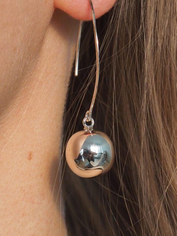 Boucle d'oreille argent 925