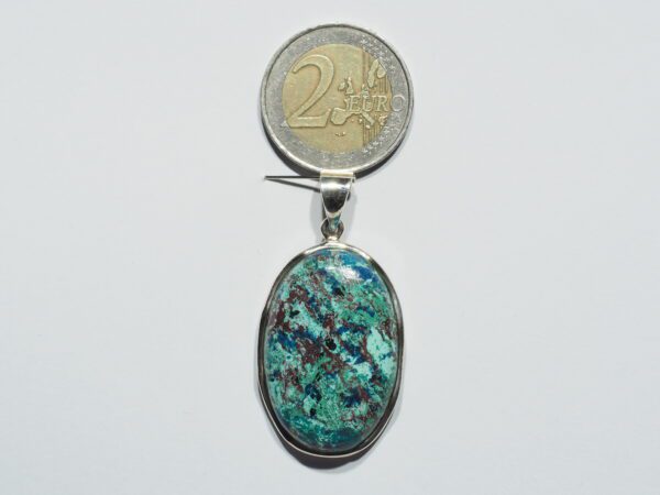 Pendentif n°1 Shattuckite & Argent 925 – Image 12